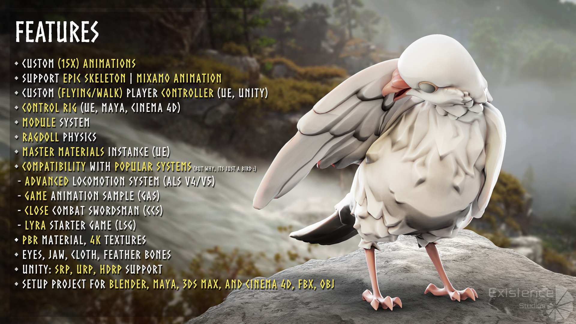 3D White Pigeon - Flying System - Bird Behavior model https://p.turbosquid.com/ts-thumb/KX/nFiIxw/n3/2/jpg/1761649552/1920x1080/fit_q87/08ca55bc25da4f53ace023c178153a1561f65608/2.jpg