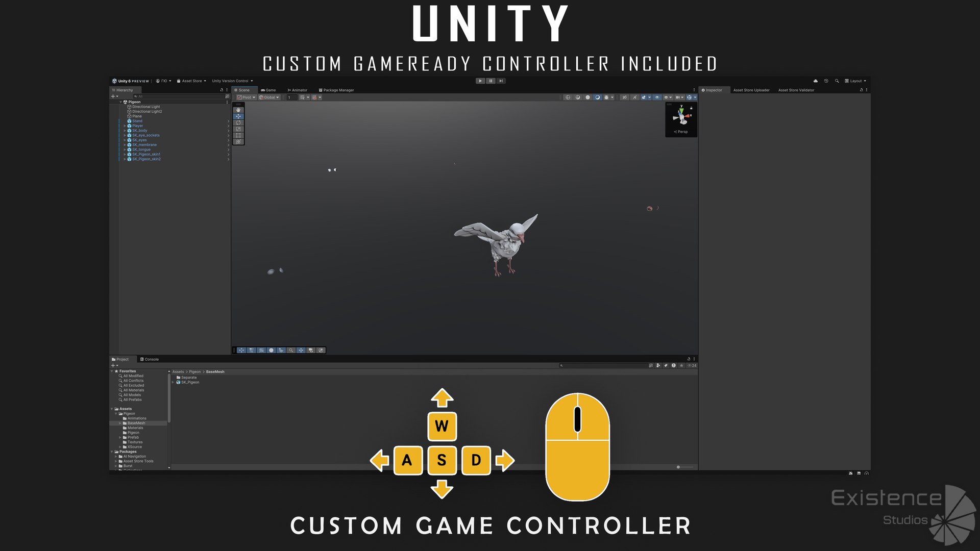 3D White Pigeon - Flying System - Bird Behavior model https://p.turbosquid.com/ts-thumb/KX/nFiIxw/w1/unity_07/jpg/1761649619/1920x1080/fit_q87/5cc6033c802da45171f8129b3dff33ee4a2874f5/unity_07.jpg