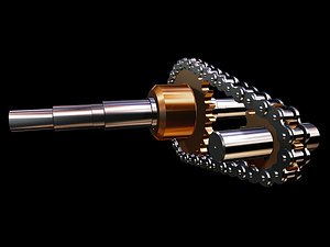 chain sprocket 3d model