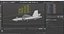 Stealth Unmanned Fighter Jet White Rigged for Cinema 4D 3D model