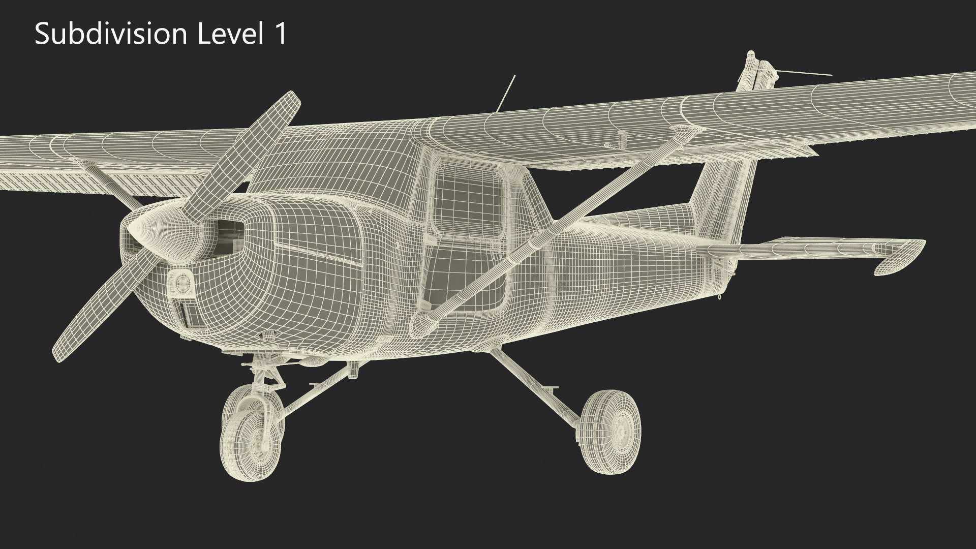 3D Single Engine Propeller Aircraft Cessna 150 https://p.turbosquid.com/ts-thumb/KX/sHl61x/JH/singleenginepropelleraircraftcessna150c4dmodel033/jpg/1717287778/1920x1080/fit_q87/e5cba3780c8375eb98b47bbb3f3c8abd5a22058f/singleenginepropelleraircraftcessna150c4dmodel033.jpg