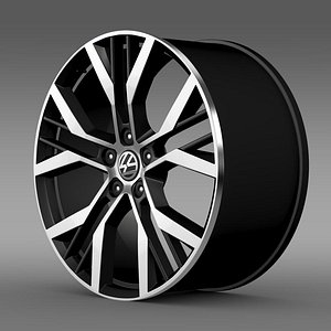 3ds max volkswagen golf gti