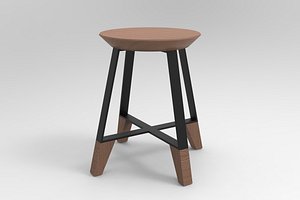 3D Minimalist Stool Furniture