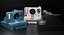 Pack appareil photo Polaroid - Comprend des skins noir-bleu-blanc