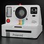 Pack appareil photo Polaroid - Comprend des skins noir-bleu-blanc