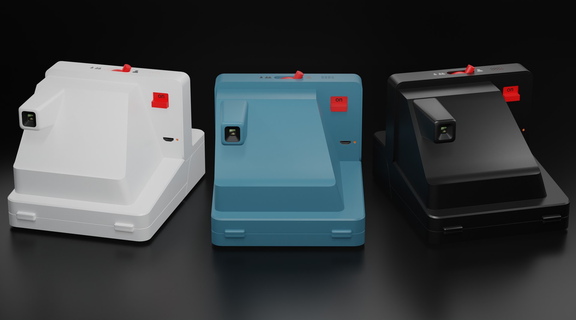 Polaroid Camera Pack - Include Skins Black-Blue-White 3D model https://p.turbosquid.com/ts-thumb/KY/4PQDk6/ir/r3/png/1641823026/1920x1080/fit_q87/d5f655dd8c5e3bd2338df4b176b20c9c1b337184/r3.jpg