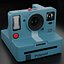 Pack appareil photo Polaroid - Comprend des skins noir-bleu-blanc