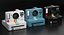 Pack appareil photo Polaroid - Comprend des skins noir-bleu-blanc
