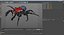 3D Rigged Spiders Collection 3 for Cinema 4D