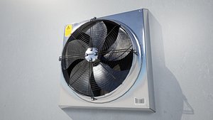 3D model Industrial Fan Vent