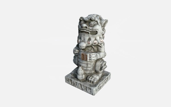 lion statue china model