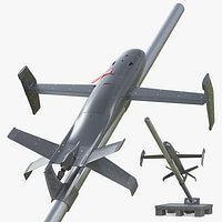 UAV Interceptor with Launch Rail