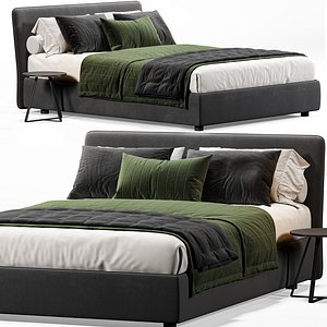 Bonaldo tonight bed 3D model