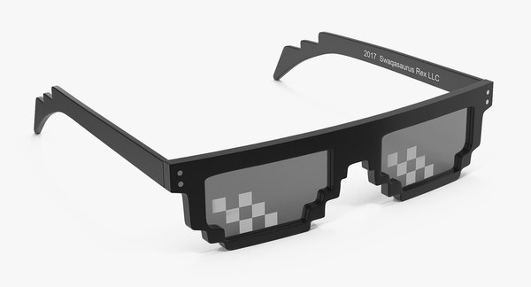 3D swag meme glasses - TurboSquid