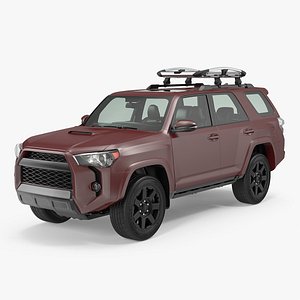 suv 4x4 roof rack 3D model
