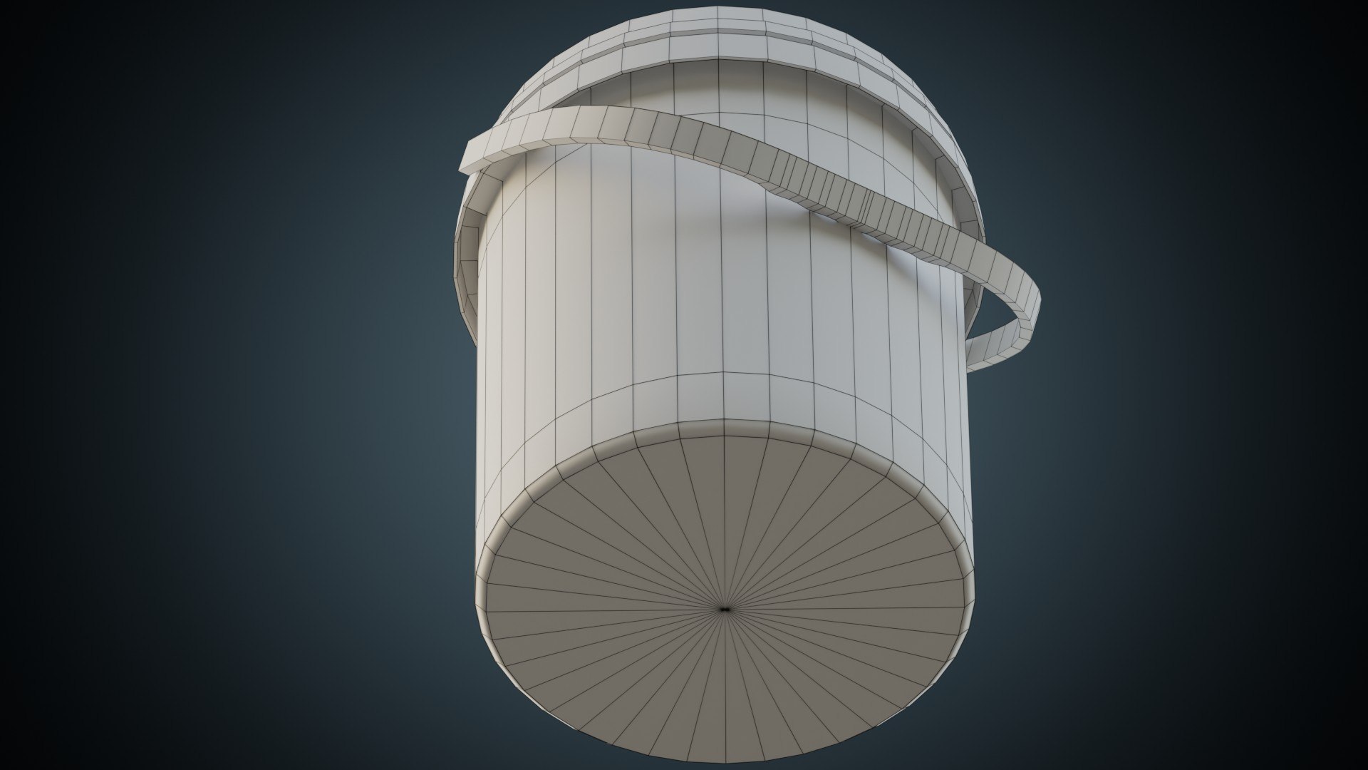 3D Paint Bucket 1 Basic - TurboSquid 2306193