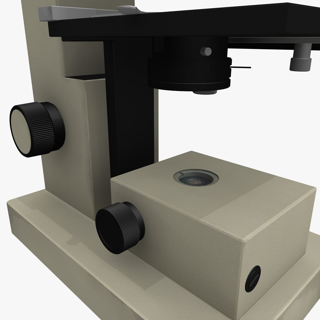 3d Model Laboratory Microscope Micro