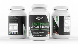 Protein Powder 3D model