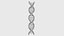 Wissenschaftliche Ikone Spirale der DNA