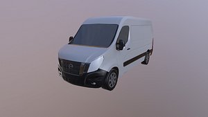 3D model nissan nv 400