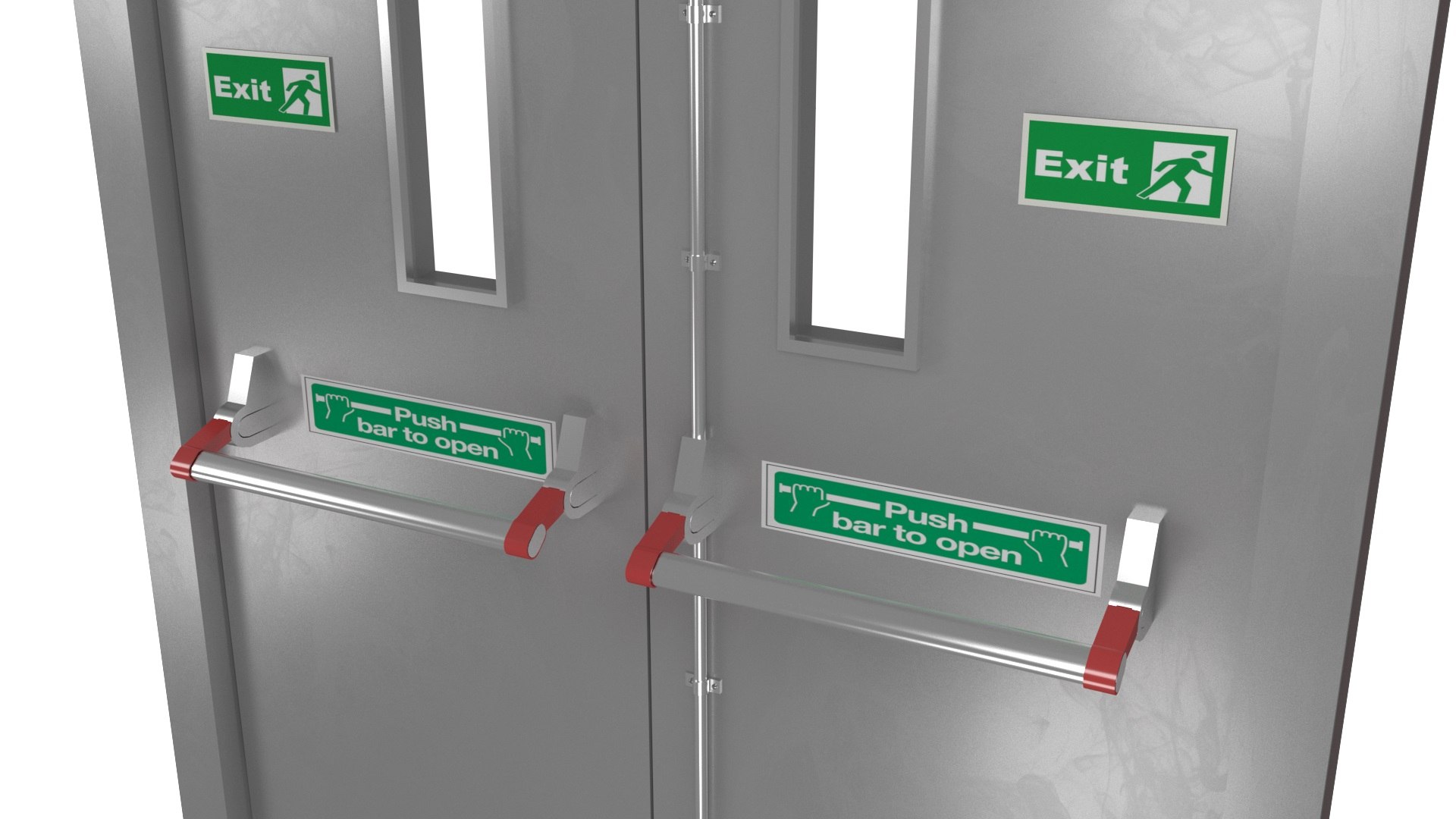 Exit Door 3D Model - TurboSquid 1561278