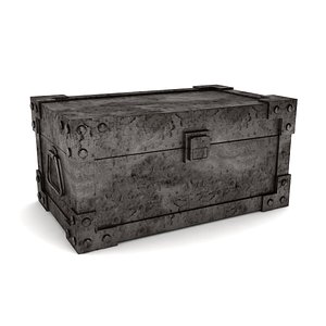 3D storage trunk model