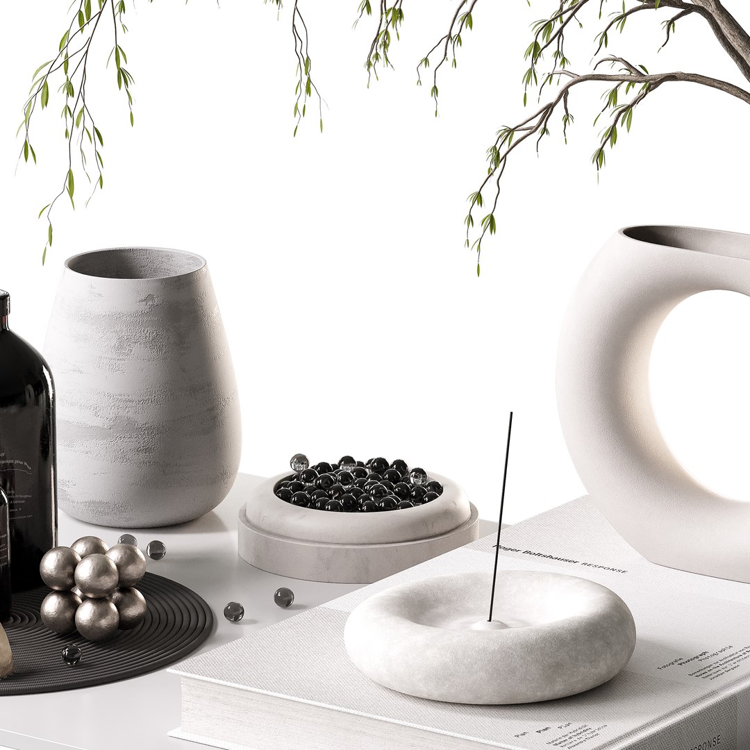 3D Decorative Set 17 - TurboSquid 2355278