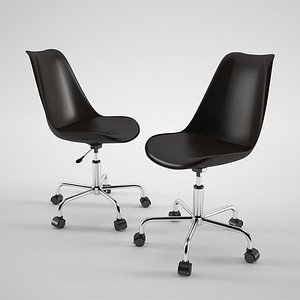 habitat ginnie office chair 3d model
