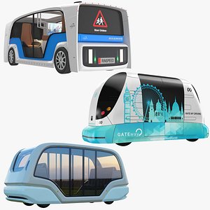 electric pods bus model