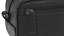 Closed Leather Cosmetic Bag Black 3D model