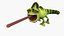 Chameleon Toon Rigged Low-poly 3D model 3D model