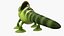 Chameleon Toon Rigged Low-poly 3D model 3D model