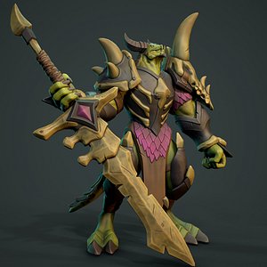 Dragon Slayer Anim Rig