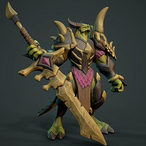 Dragon Slayer Anim Rig