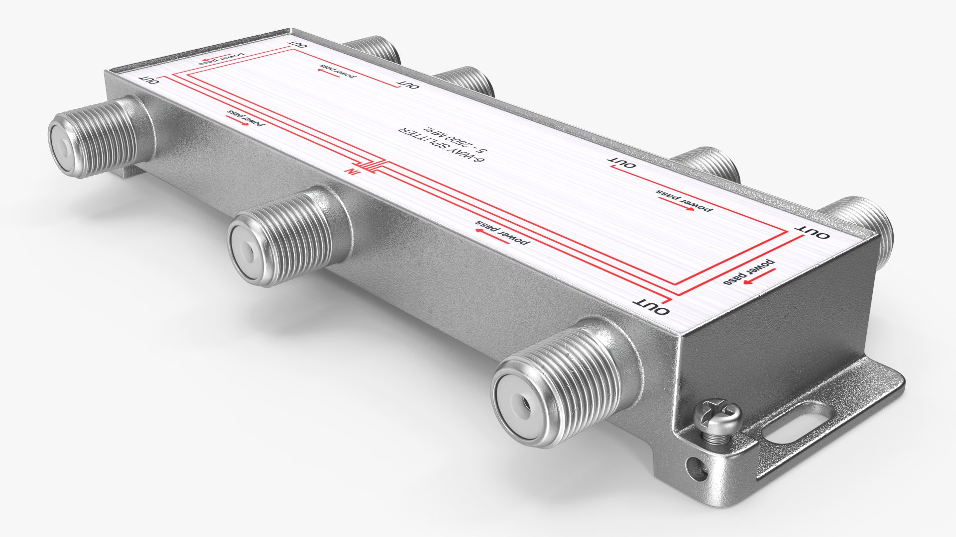 3D model Coaxial Splitter F Type 6 Way https://p.turbosquid.com/ts-thumb/KZ/axt89s/sT/coaxialsplitterftype6waymb3dmodel007/jpg/1629495897/1920x1080/fit_q87/e4c6f31740495be40876aa7ee0e9f4f2508f5427/coaxialsplitterftype6waymb3dmodel007.jpg