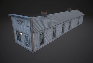 Community Museum VR / AR / low-poly 3d model