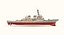 uss ramage 3D model