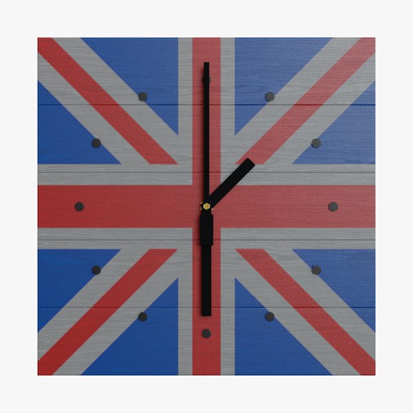 wallclock colored clock uk model