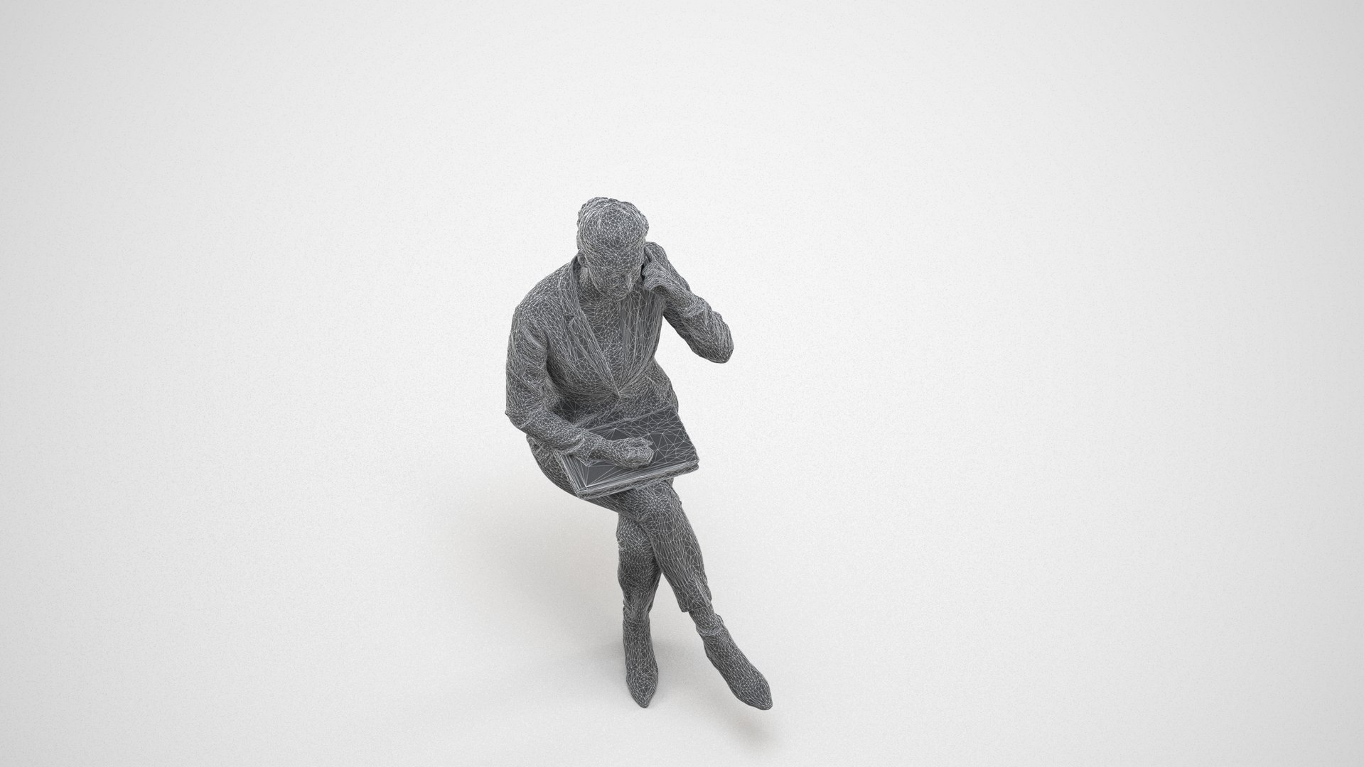 00482Elsje008 - Adult Caucasian woman making business call in office wearing transitional attire 3D https://p.turbosquid.com/ts-thumb/KZ/ikzqGB/yk/00482_elsje008_wireframe_frame_0005/jpg/1773179352/1920x1080/fit_q87/363dea6f8cdd5a076228c1686598e287b5a55f55/00482_elsje008_wireframe_frame_0005.jpg