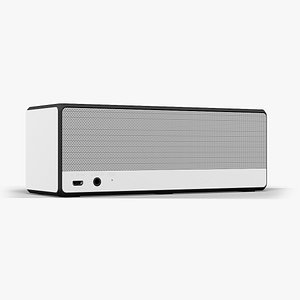 speaker sony srs-x3 white 3d fbx