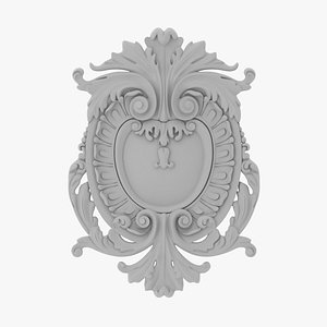 Cartouche Ornament 005