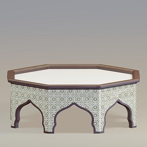 Arabic octagonal table