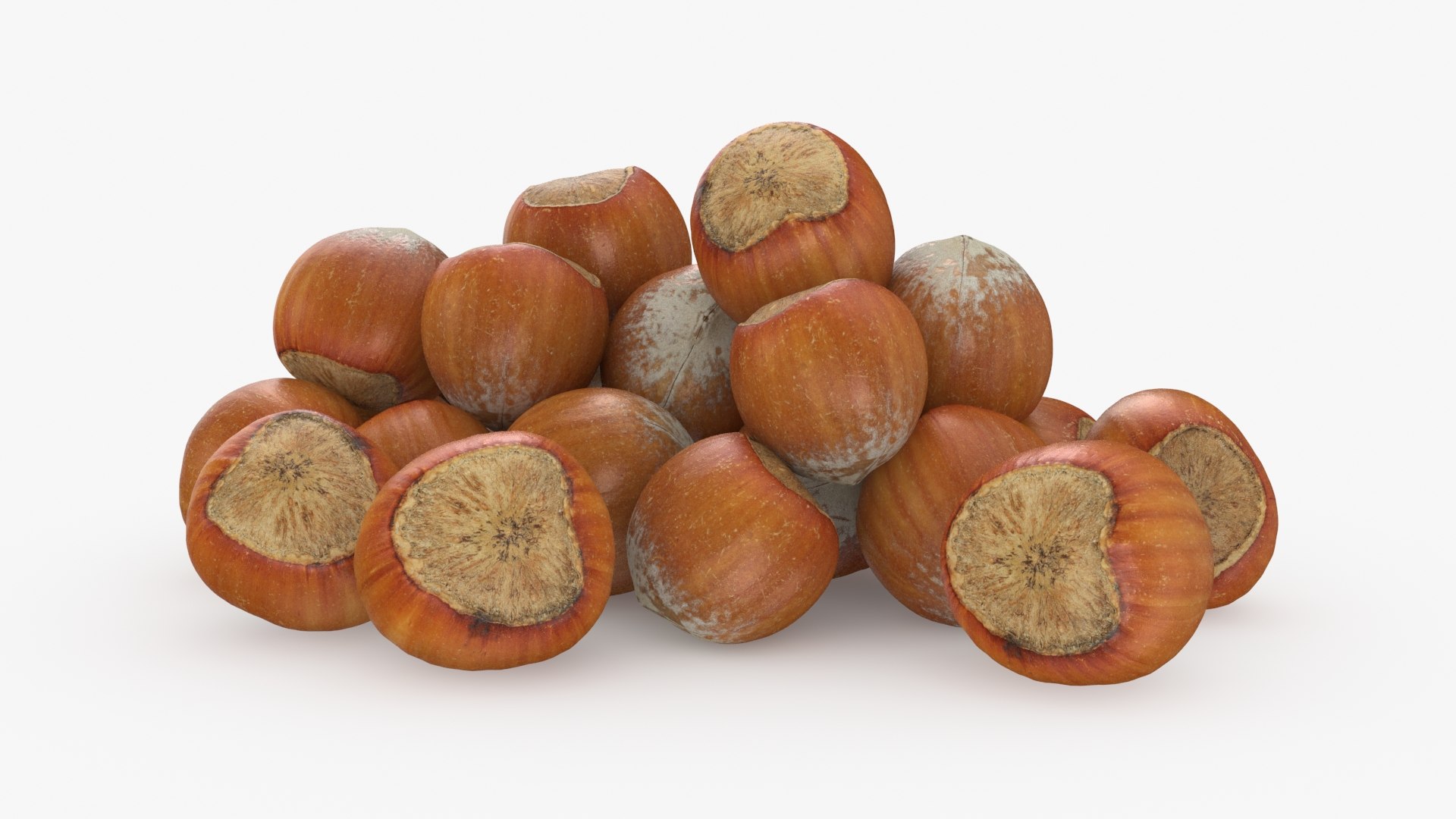 Hazelnuts in Shell 3D model https://p.turbosquid.com/ts-thumb/KZ/oapnL8/2U/hazelnutshell02_b0006/jpg/1728917972/1920x1080/fit_q87/b5919cfa29ca59fea327d4c67cd1da5d5249b26c/hazelnutshell02_b0006.jpg