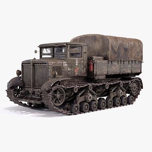 3D military truck