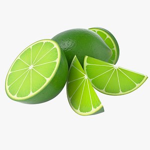 Cartoon Lime Fruit