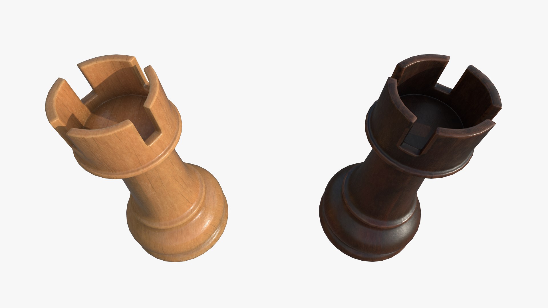 3D Pieces Rook1 With PBR 4K 8K - TurboSquid 1772253