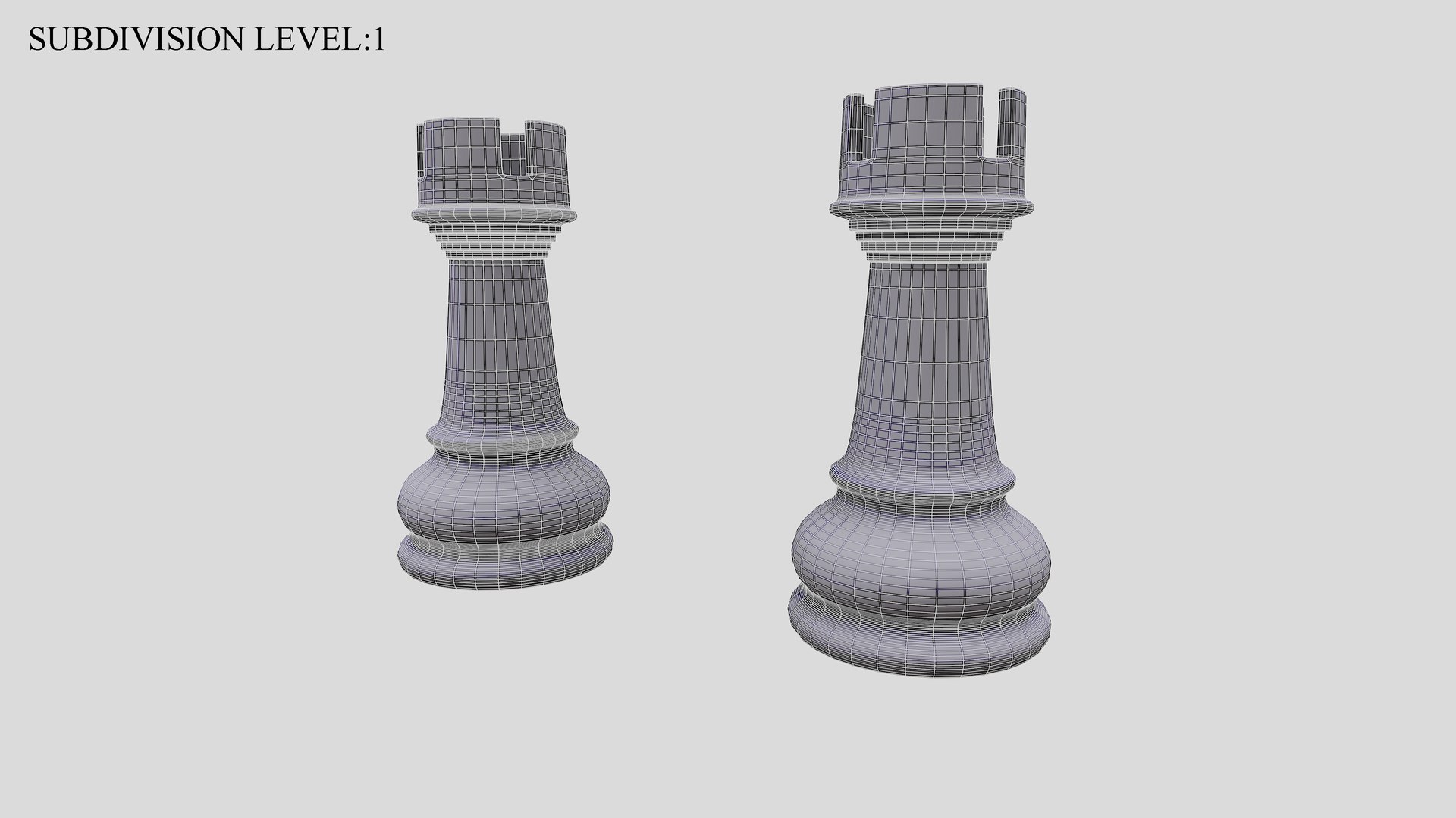 3D Pieces Rook1 With PBR 4K 8K - TurboSquid 1772253