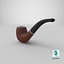 Wooden Smoking Pipe