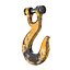 3D set of Used lifting crane hooks