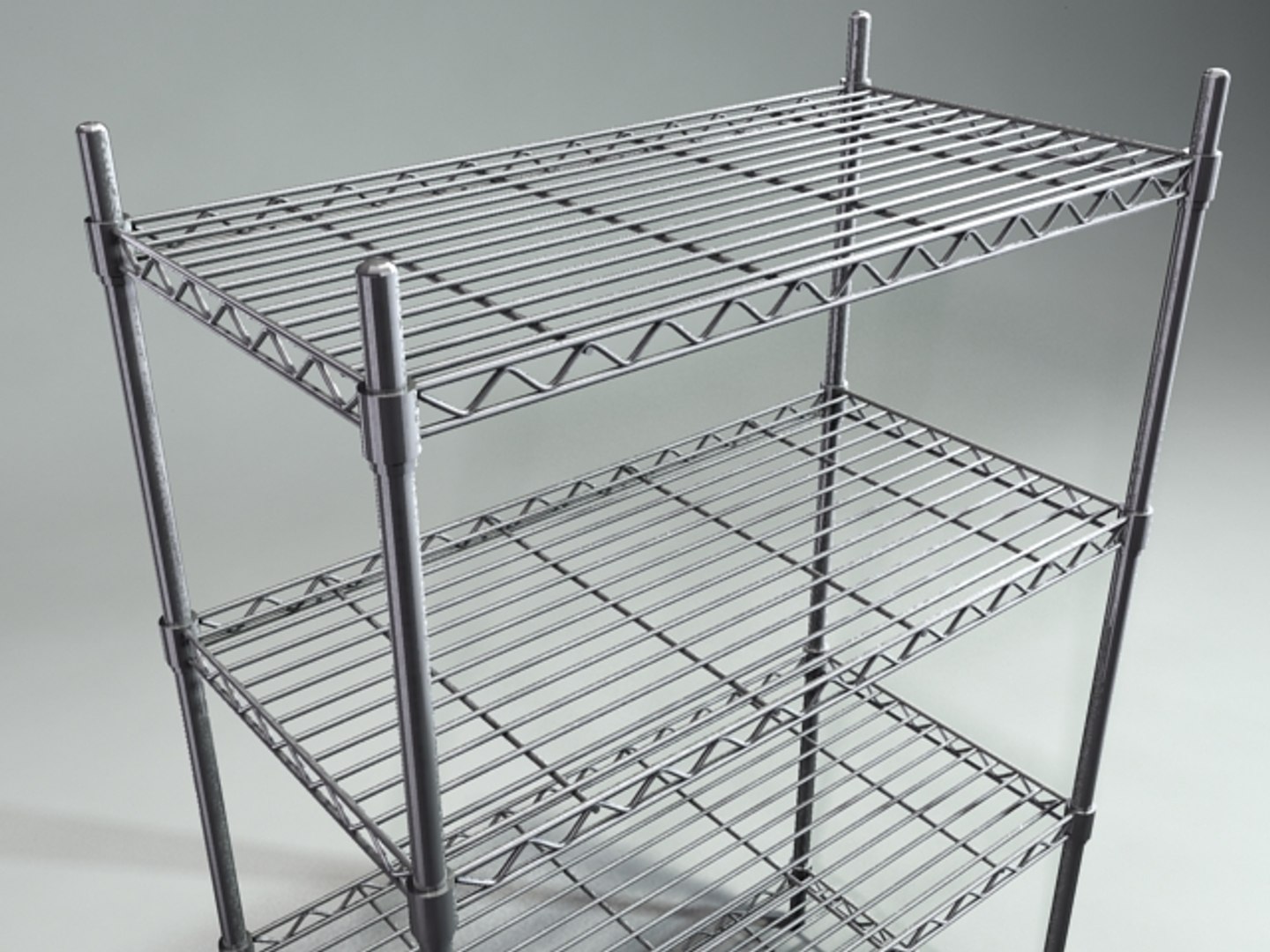 3d Wire Rack Model